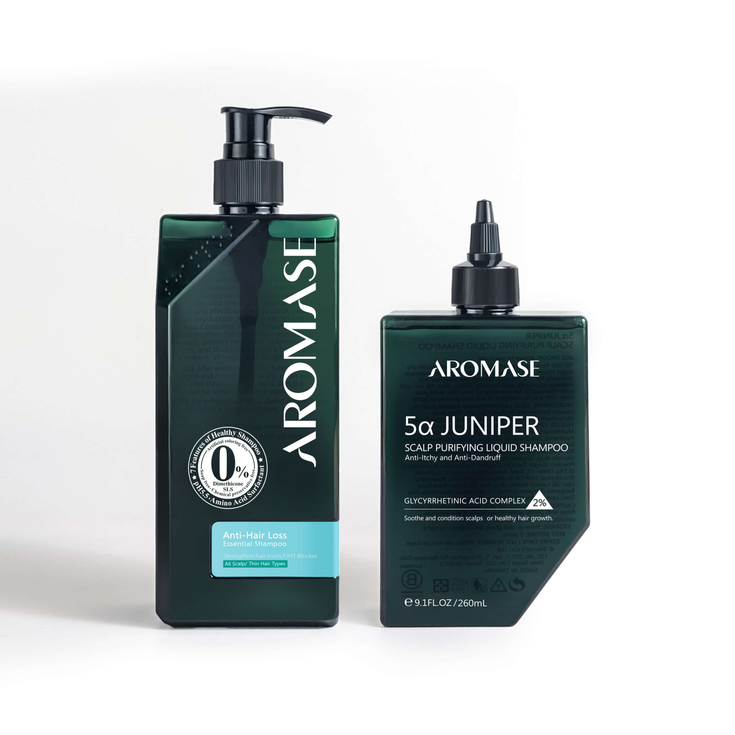 2 Steps Anti-Hair Loss Solution | AROMASE 2 Steps Anti-Hair Loss Solution | AROMASE