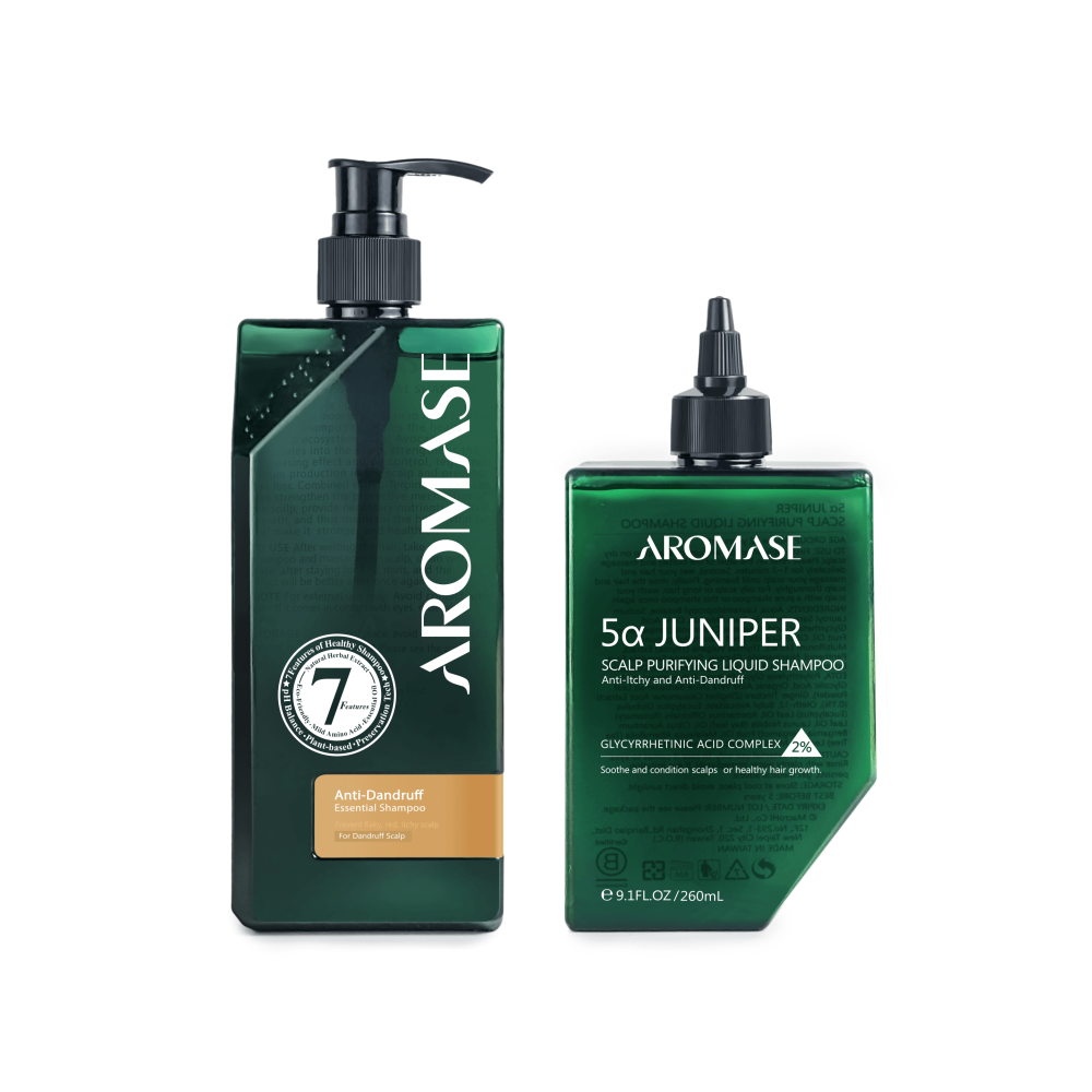 2_Step_dandruff_Set_AROMASE scalp shampoo_7