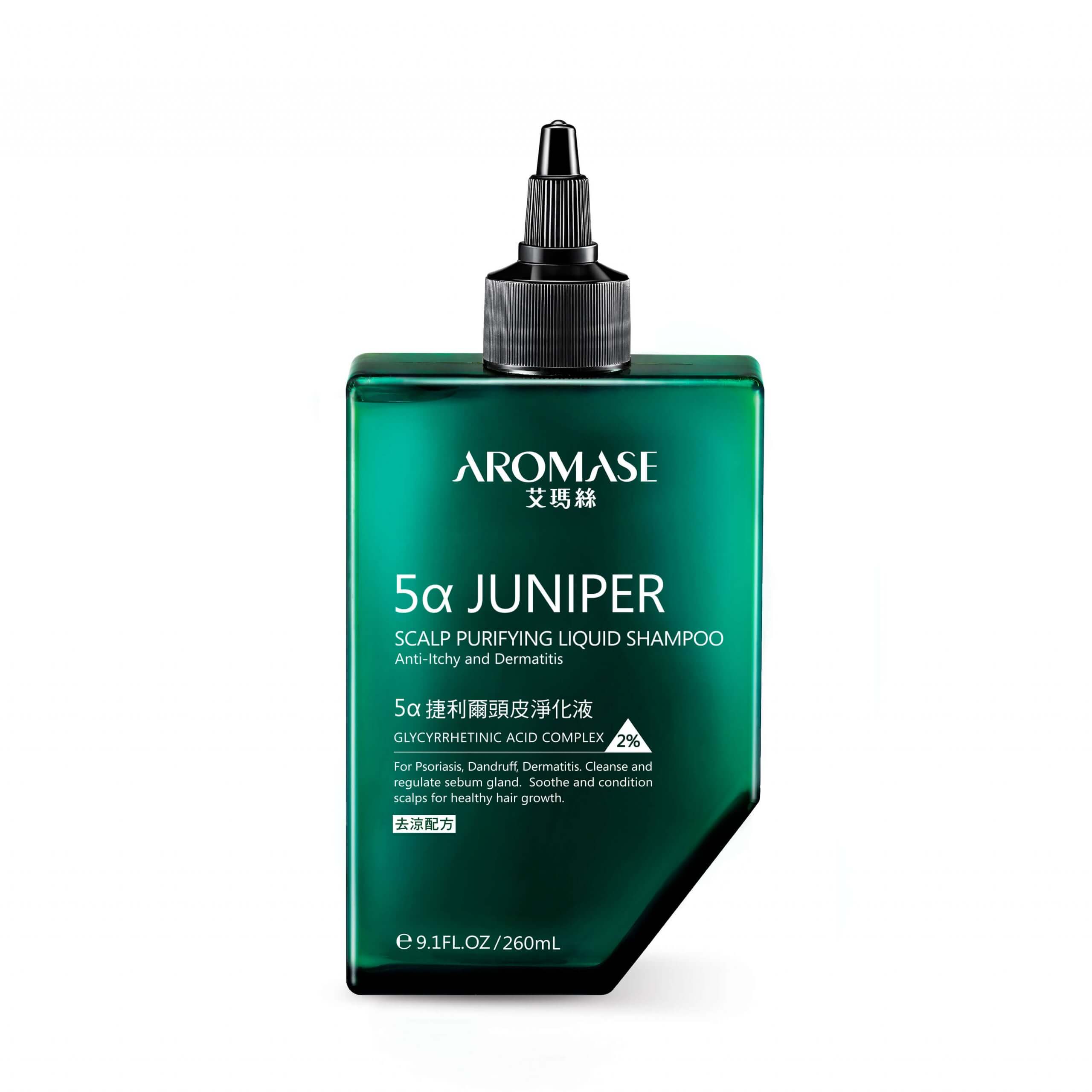 5α Juniper Scalp Purifying Liquid Shampoo (NonMenthol) AROMASE
