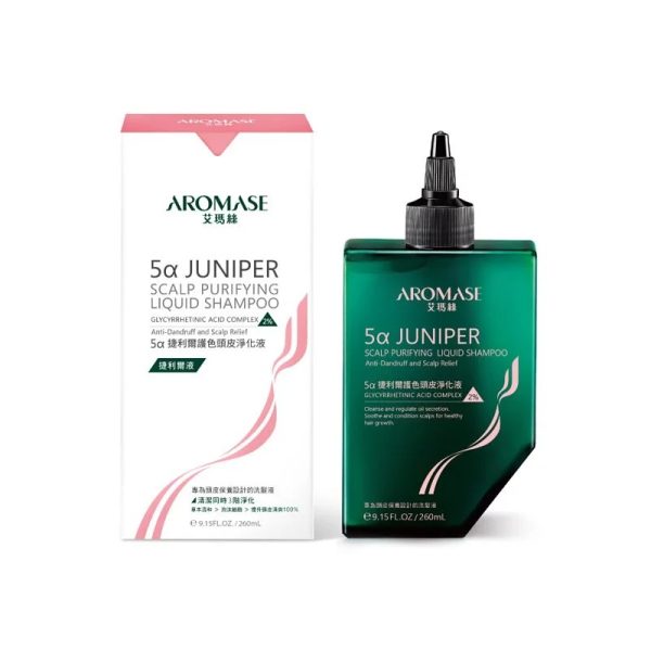 AROMASE 5α Juniper Color Care Scalp Purifying Liquid Shampoo