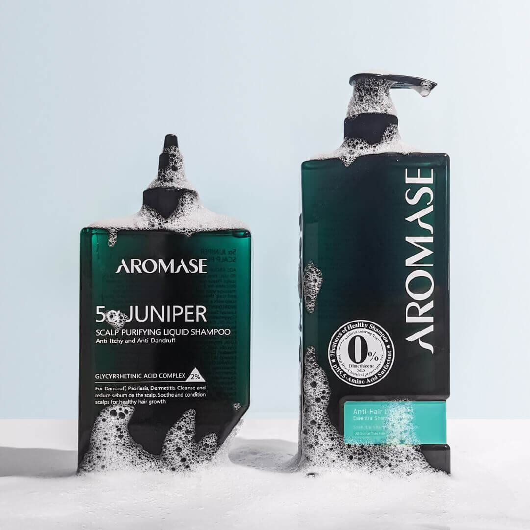 AROMASE-Anti Hair Loss shampoo-for thinning hair set