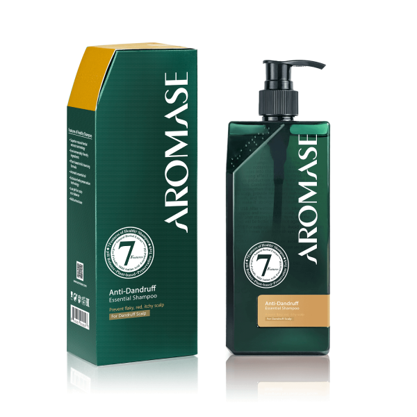AROMASE Anti-dandruff shampoo_400ml_box for oily dandruff treatment itchy scalp dermatitis