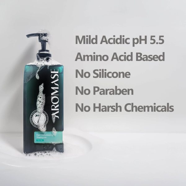 AROMASE Hair Volumizing Shampoo for hair loss, thin hair (3)