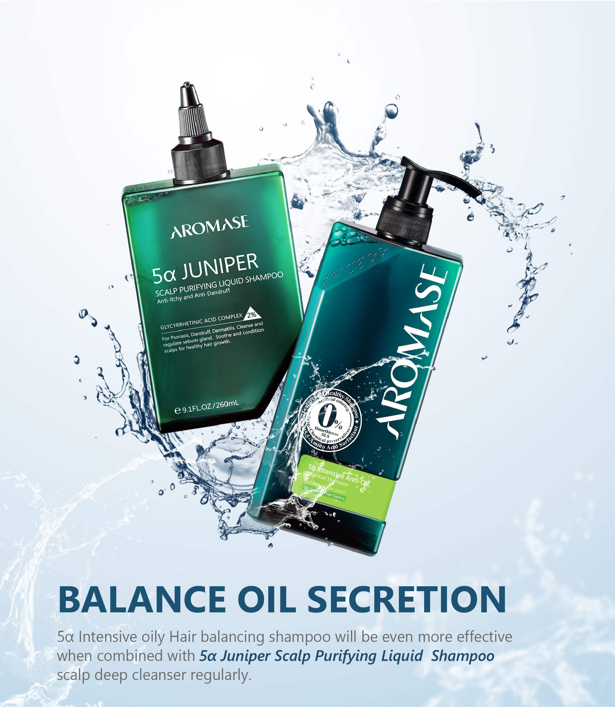 Anti-oil scalp shampoo