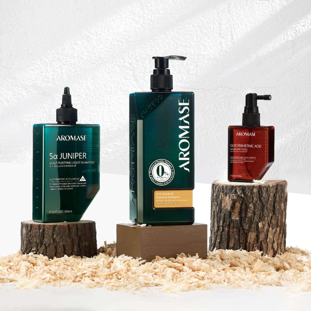 Psoriasis Solution for dry and itchy scalp AROMASE_Square